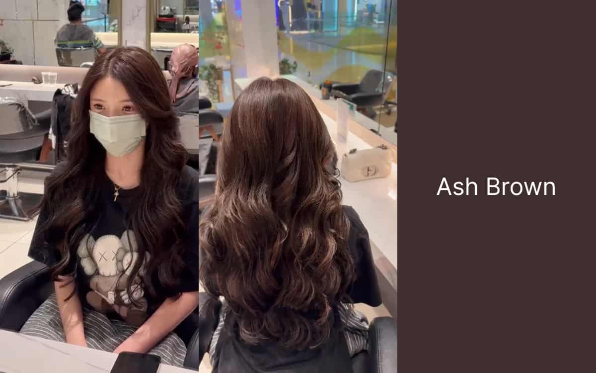 Ash Brown Hair Colour