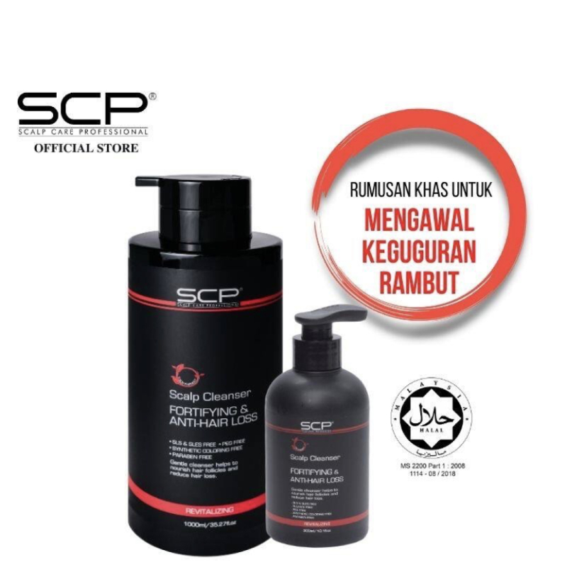 Scalp Cleanser Fortifying & Anti-Hair Loss